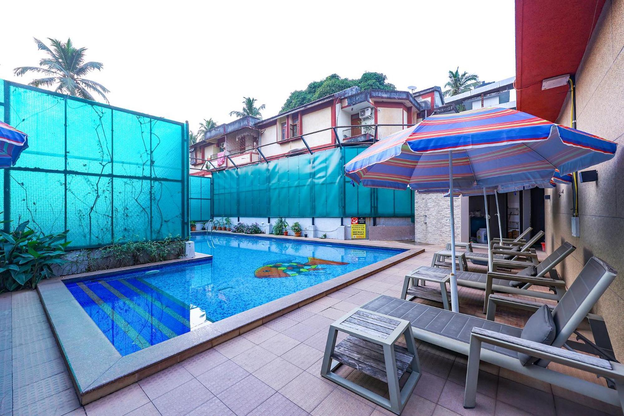 Fabhotel Prime Sarala Crown With Pool - Nr Calangute Beach Dış mekan fotoğraf