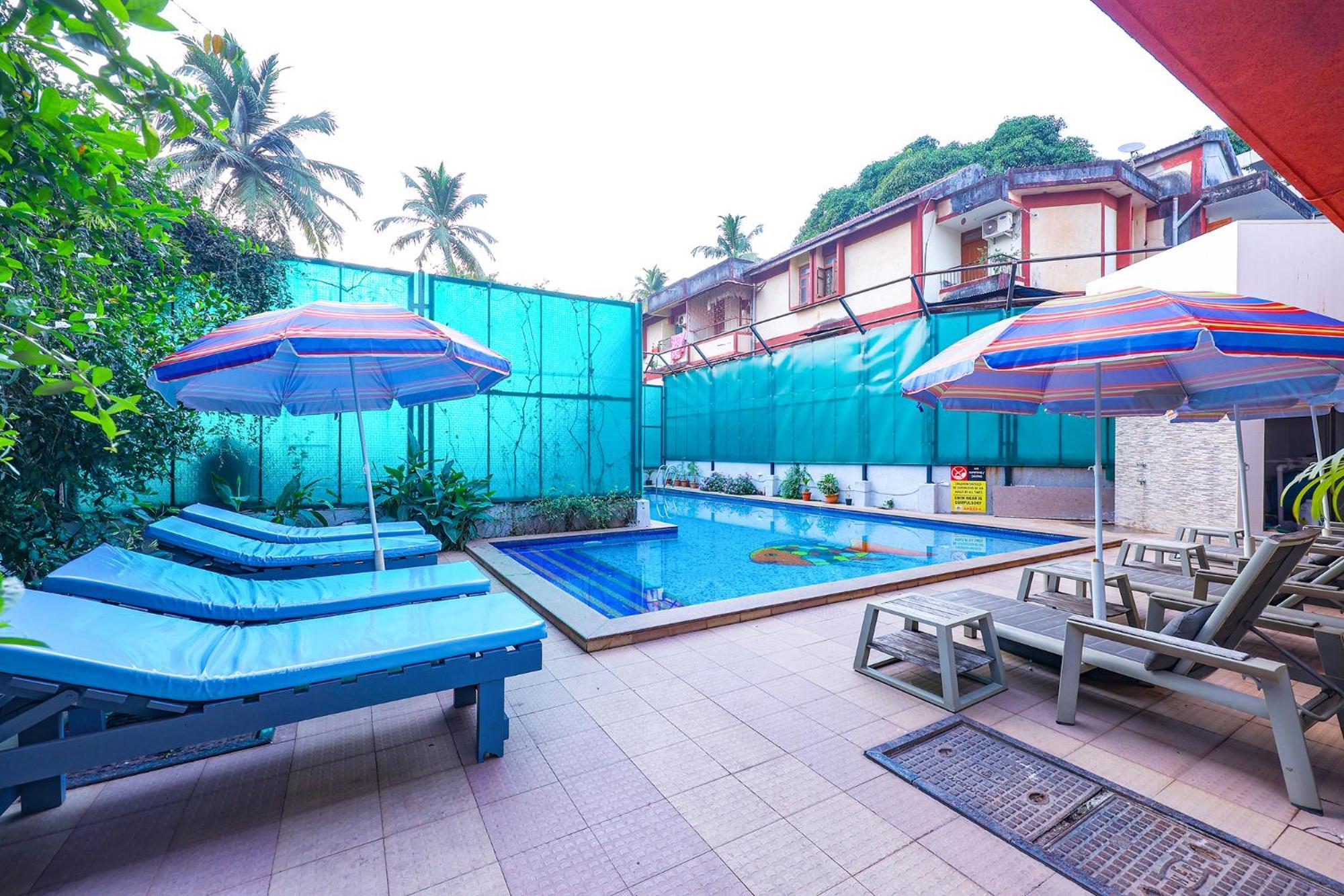 Fabhotel Prime Sarala Crown With Pool - Nr Calangute Beach Dış mekan fotoğraf